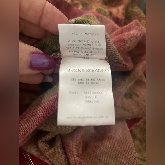 ROMANTIC🔥NWT Bronx & Banco Starlight Mini Dress in Multicolor Sz S Small - Picture 13 of 16